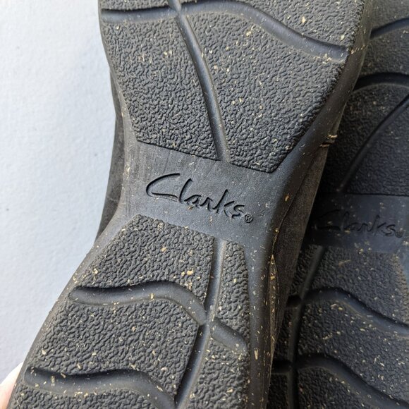 Clark chunky oxford shoes with removeable insoles - Picture 6 of 11